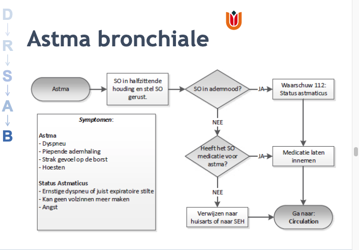 Protocol Astma - SO bij bewustzijn