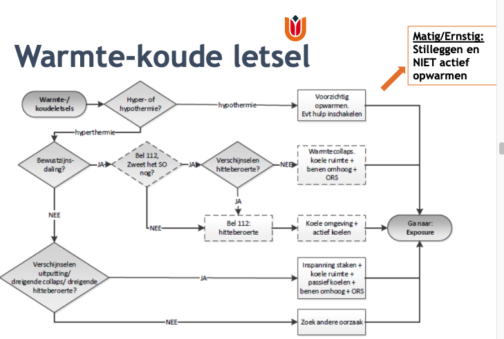 Protocol Warmte-/Koudeletsel