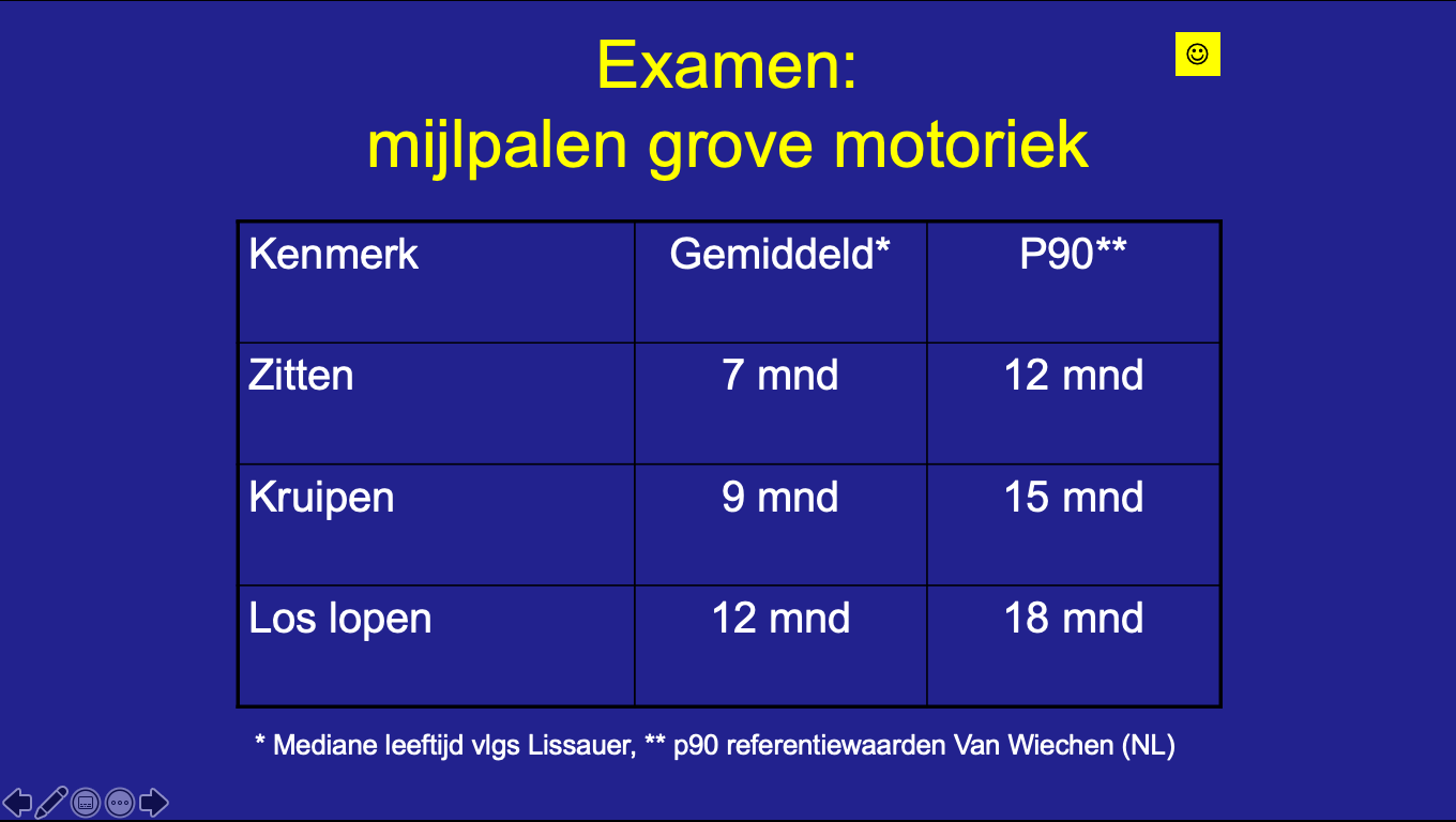 Mijlpalen Van Wiechen - Grove Motoriek
