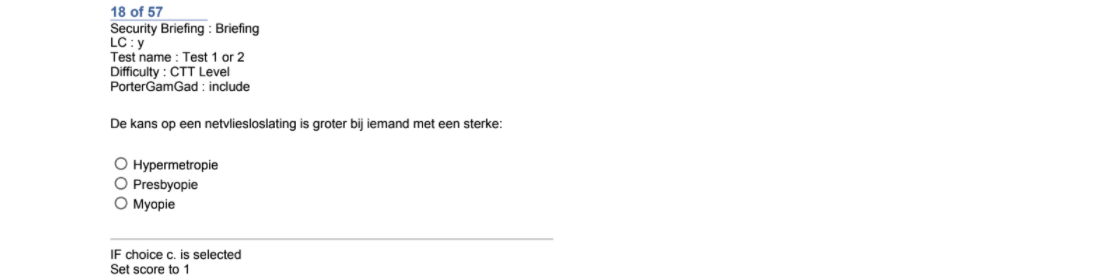 Waarom is een netvliesloslating groter bij iemand met sterke Myopie?