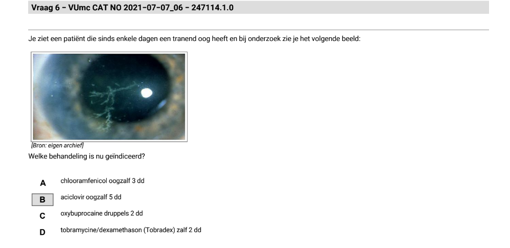 In welke gevallen geef je deze behandelingen?