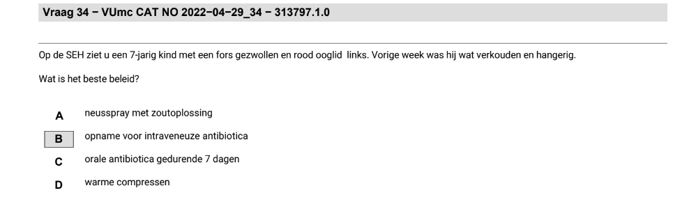 Welke diagnose denk je aan? Waarom moet dit met spoed behandeld worden met IV antibiotica?