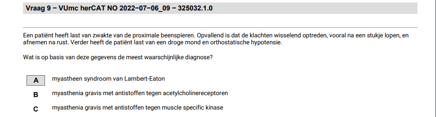 Wat is het verschil tussen deze aandoeningen?