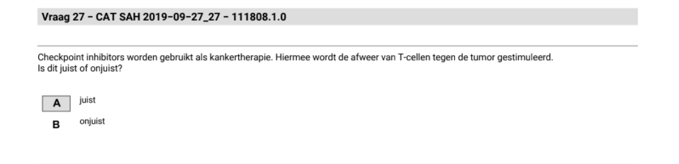 Wat zijn checkpoint inhibitors en hoe worden deze gebruikt tegen kanker?